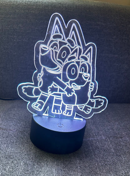 *Custom Lamp with Remote*